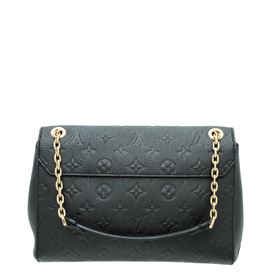 Louis Vuitton Black Monogram Empreinte Vavin PM Bag