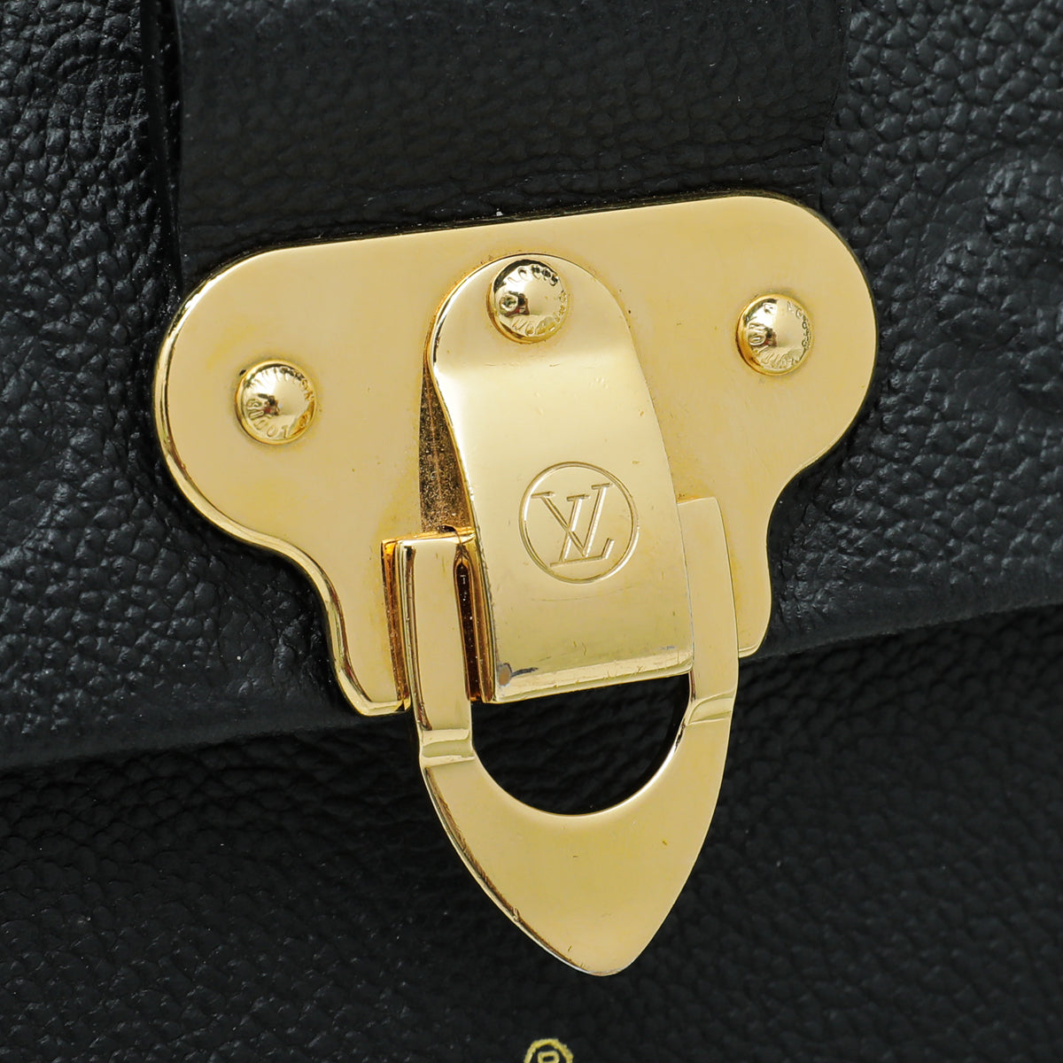 Louis Vuitton Black Monogram Empreinte Vavin PM Bag