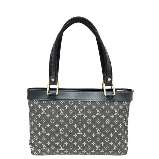 Louis Vuitton Black Monogram Mini Lin Lucille PM TST Bag