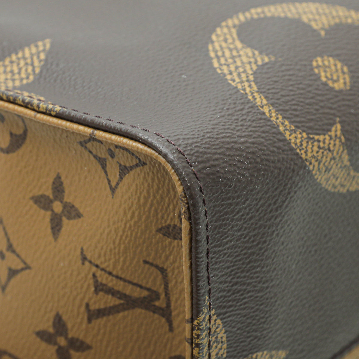 Louis Vuitton Brown Monogram Reverse Onthego GM Bag