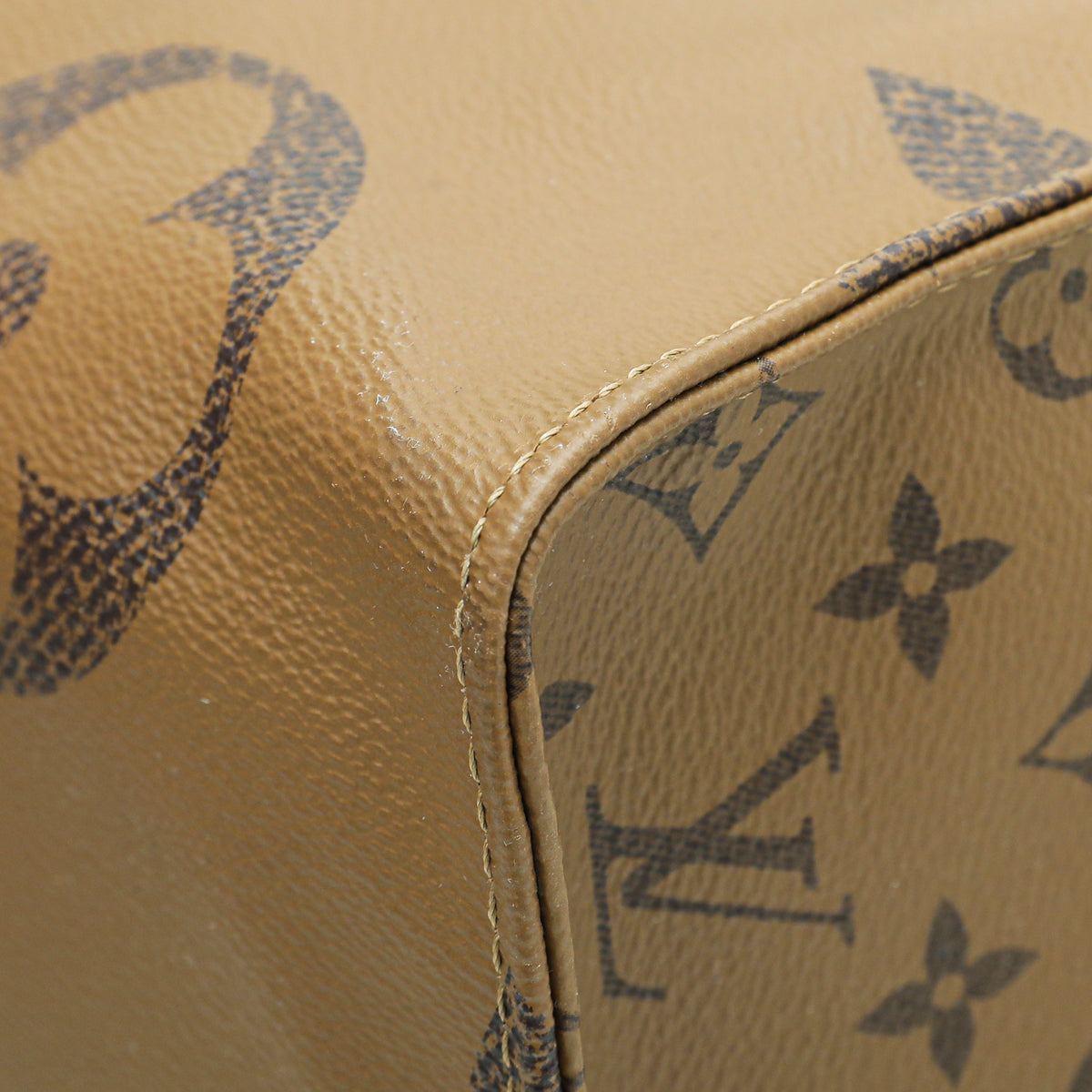 Louis Vuitton Brown Monogram Reverse Onthego GM Bag