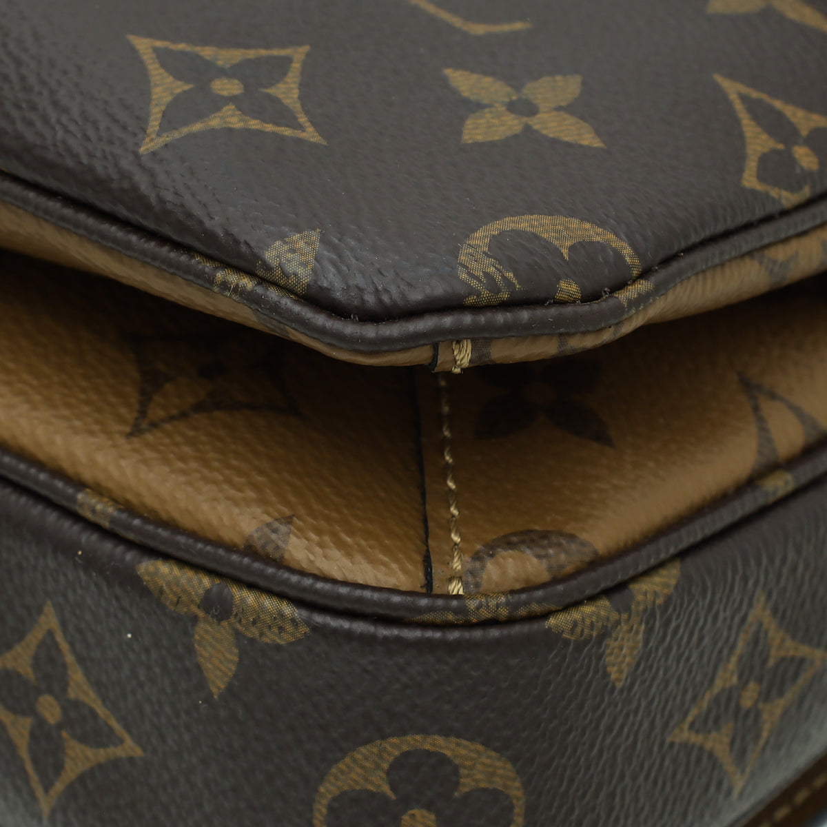 Louis Vuitton Monogram Reverse Pochette Metis