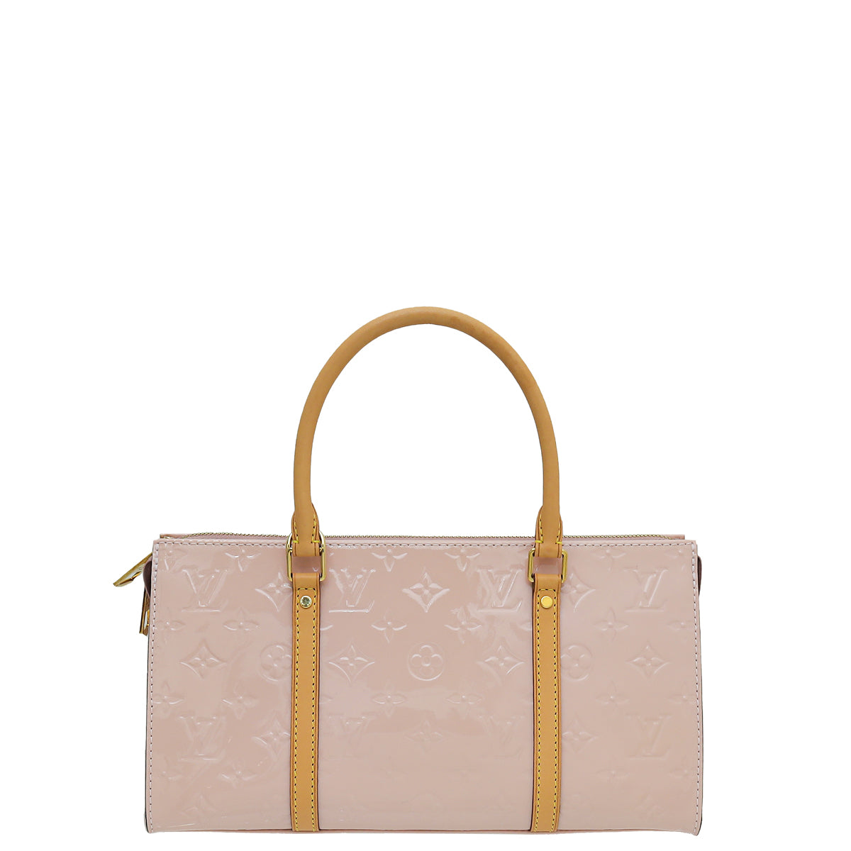 Louis Vuitton Light Pink Monogram Vernis Neo Triangle Bag