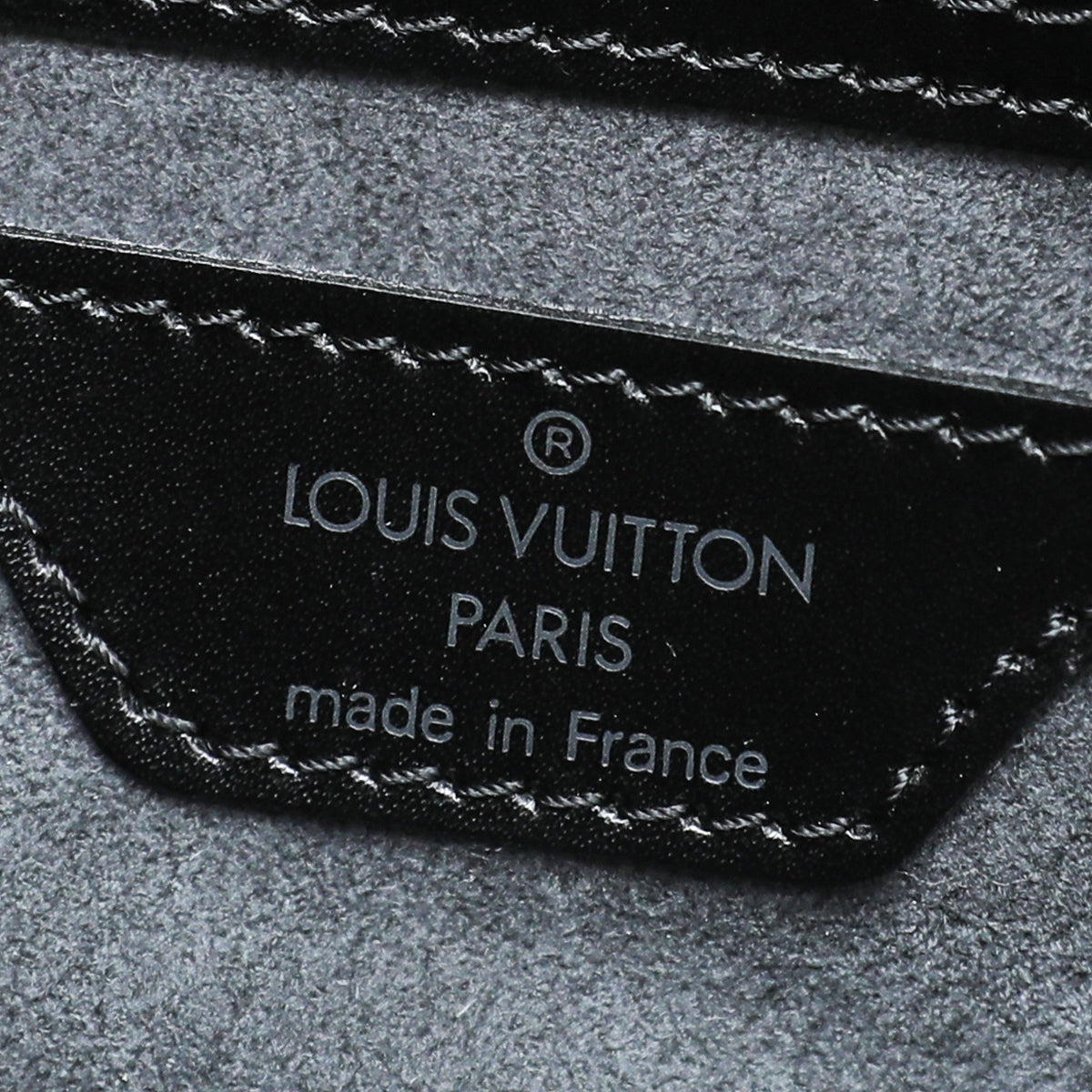 Louis Vuitton Black Soufflot Bag