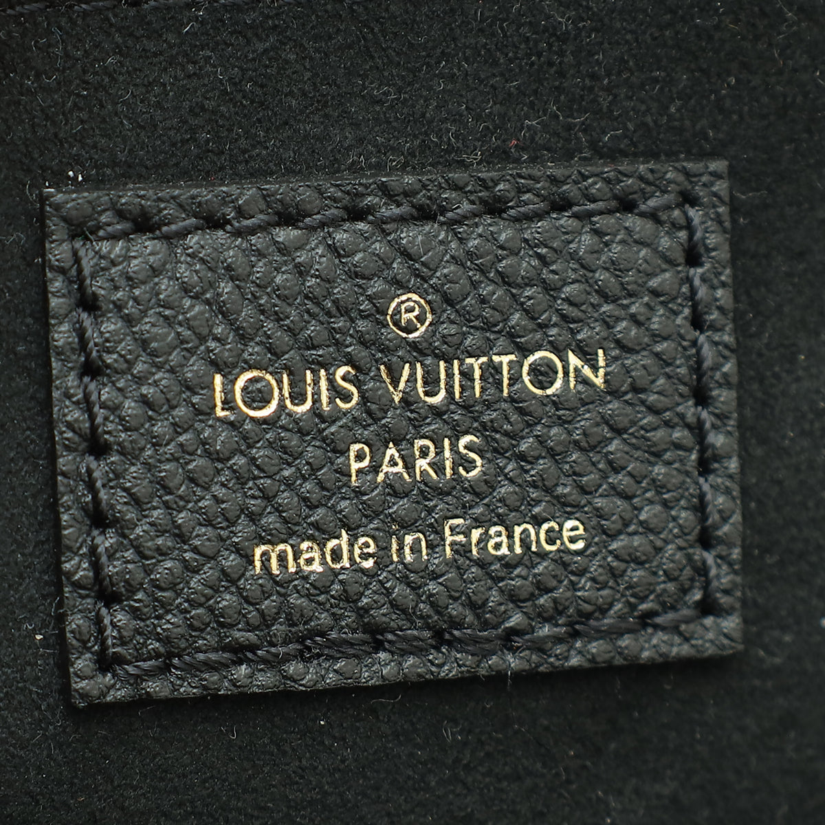 Louis Vuitton Black Monogram Empreinte Speedy 20 Bandouliere Bag