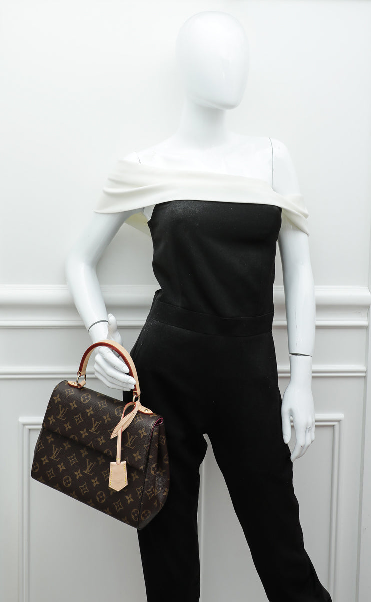 Louis Vuitton Brown Monogram Cluny BB Bag