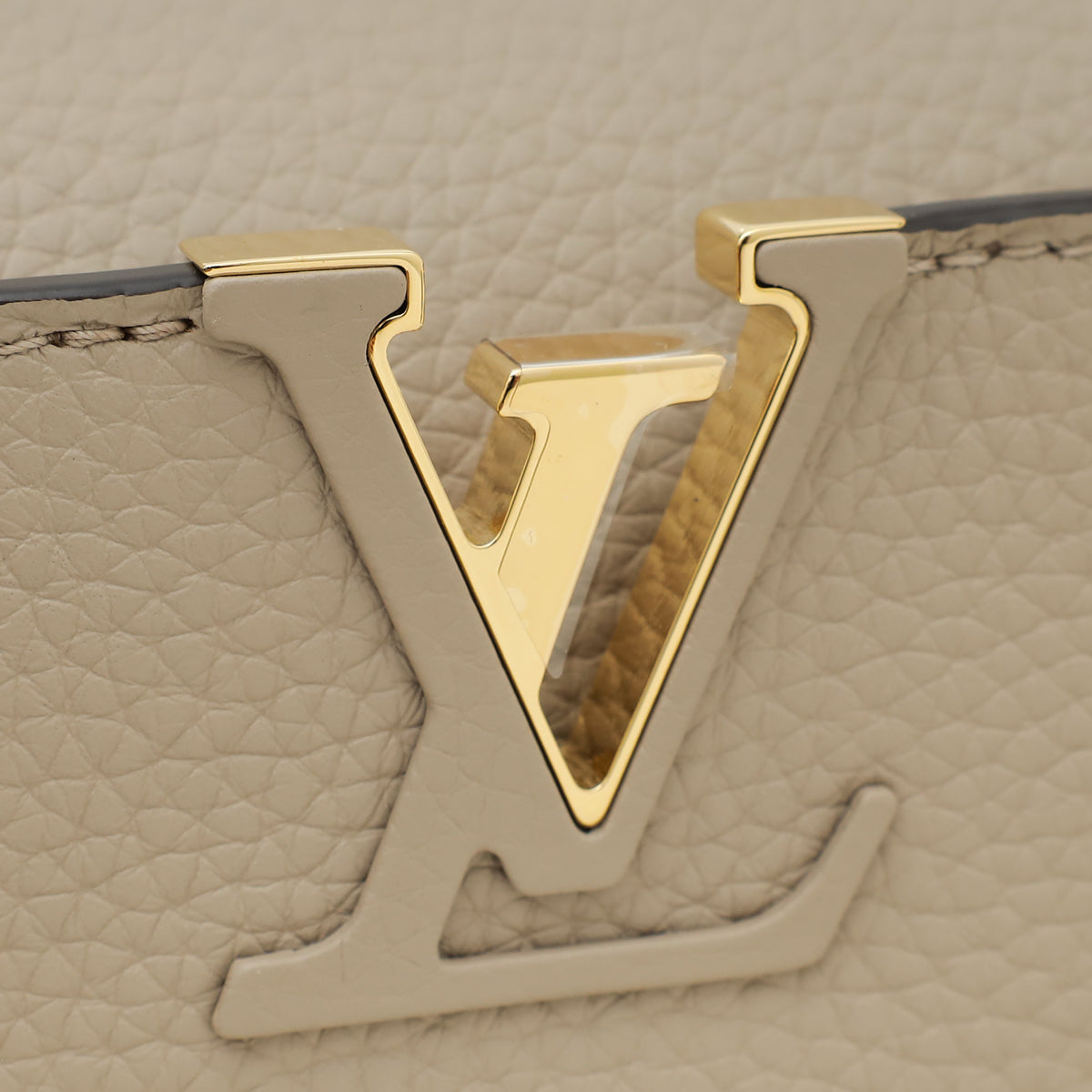 Louis Vuitton Galet Python Capucines BB Bag