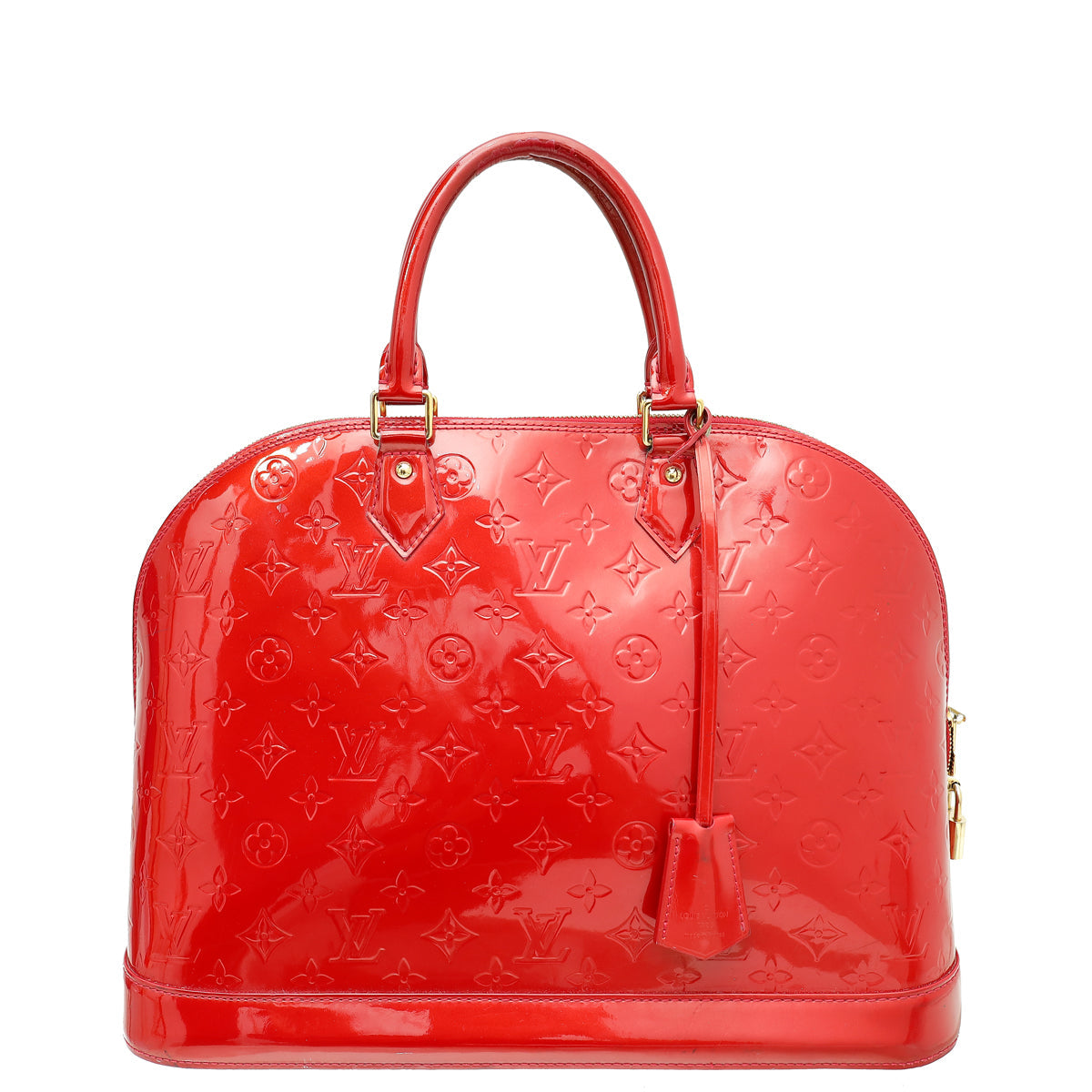 Louis Vuitton Pomme D'Amour Monogram Vernis Alma GM Bag