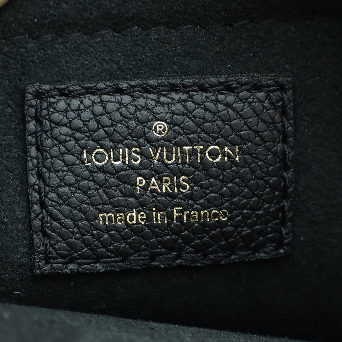 Louis Vuitton Black Monogram Empreinte Multi Pochette Accessories Bag