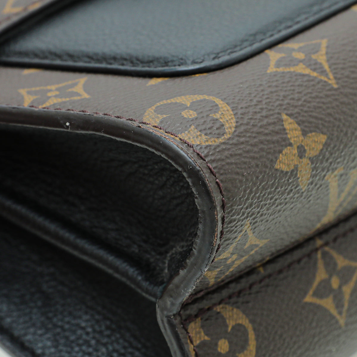 Louis Vuitton Monogram Black Victoire Bag