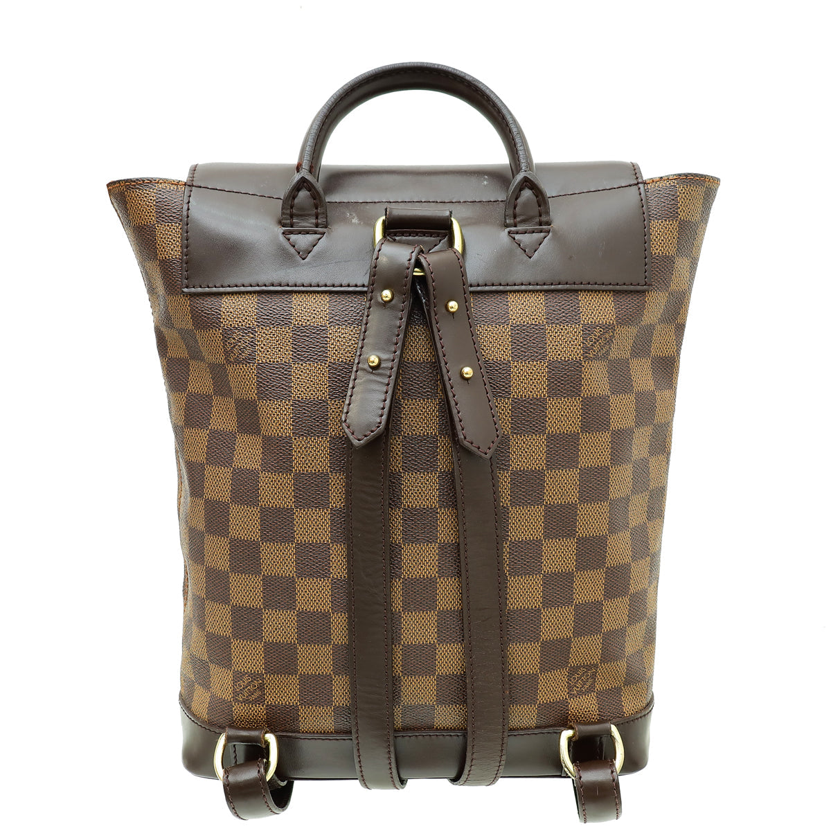 Louis Vuitton Damier Ebene Soho Backpack Bag