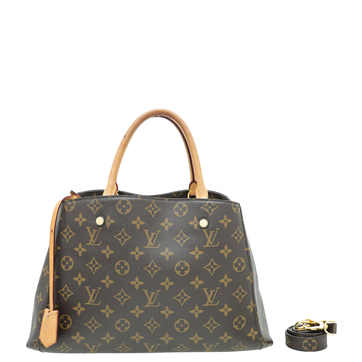 Louis Vuitton Brown Monogram Montaigne MM Bag