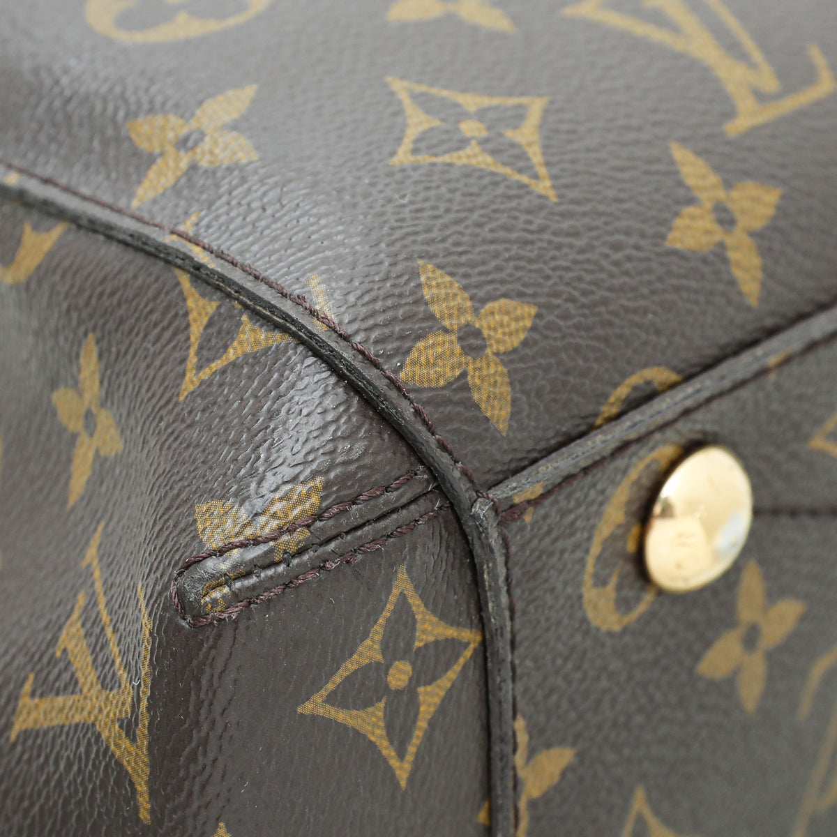 Louis Vuitton Brown Monogram Montaigne MM Bag