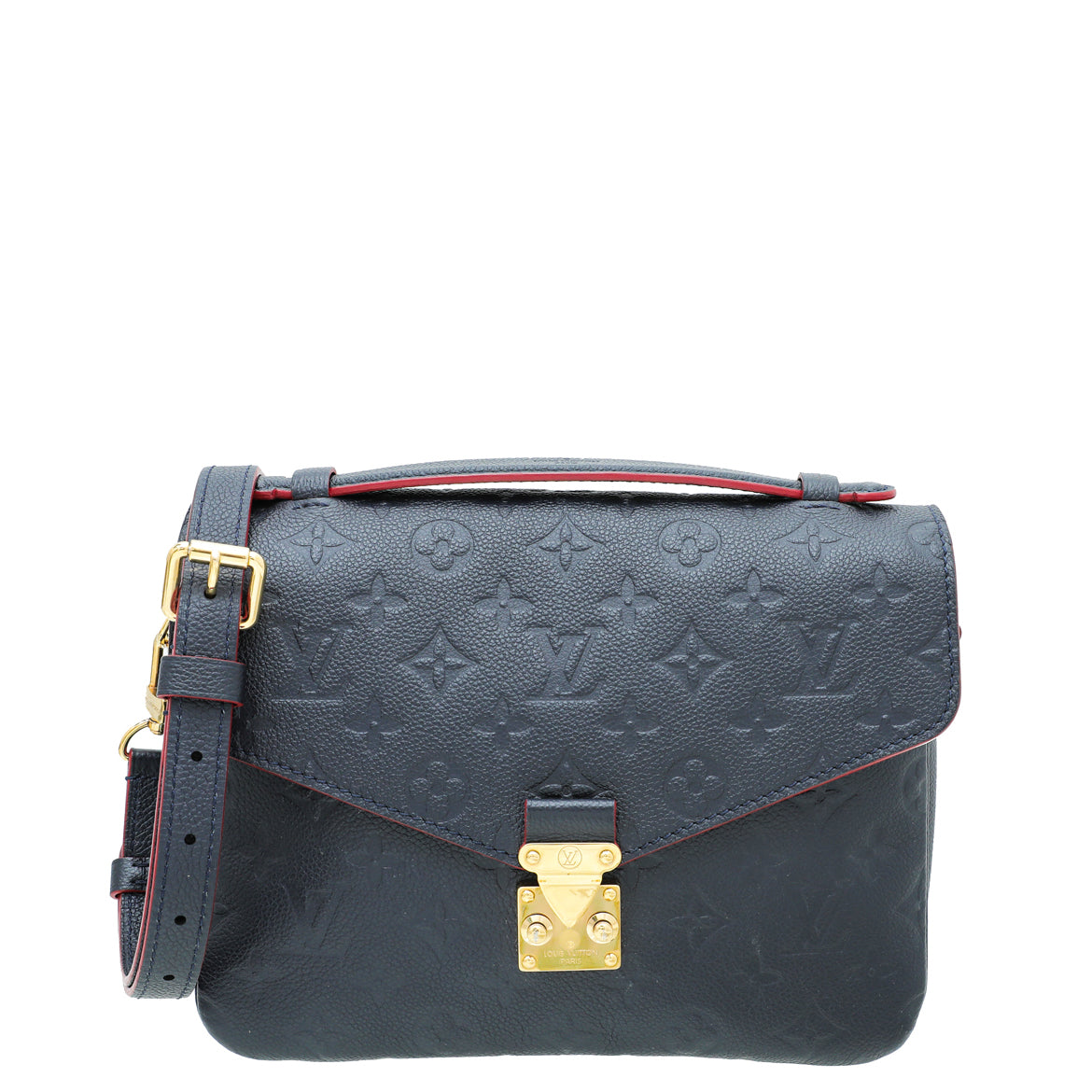 Louis Vuitton Bicolor Monogram Empreinte Pochette Metis Bag