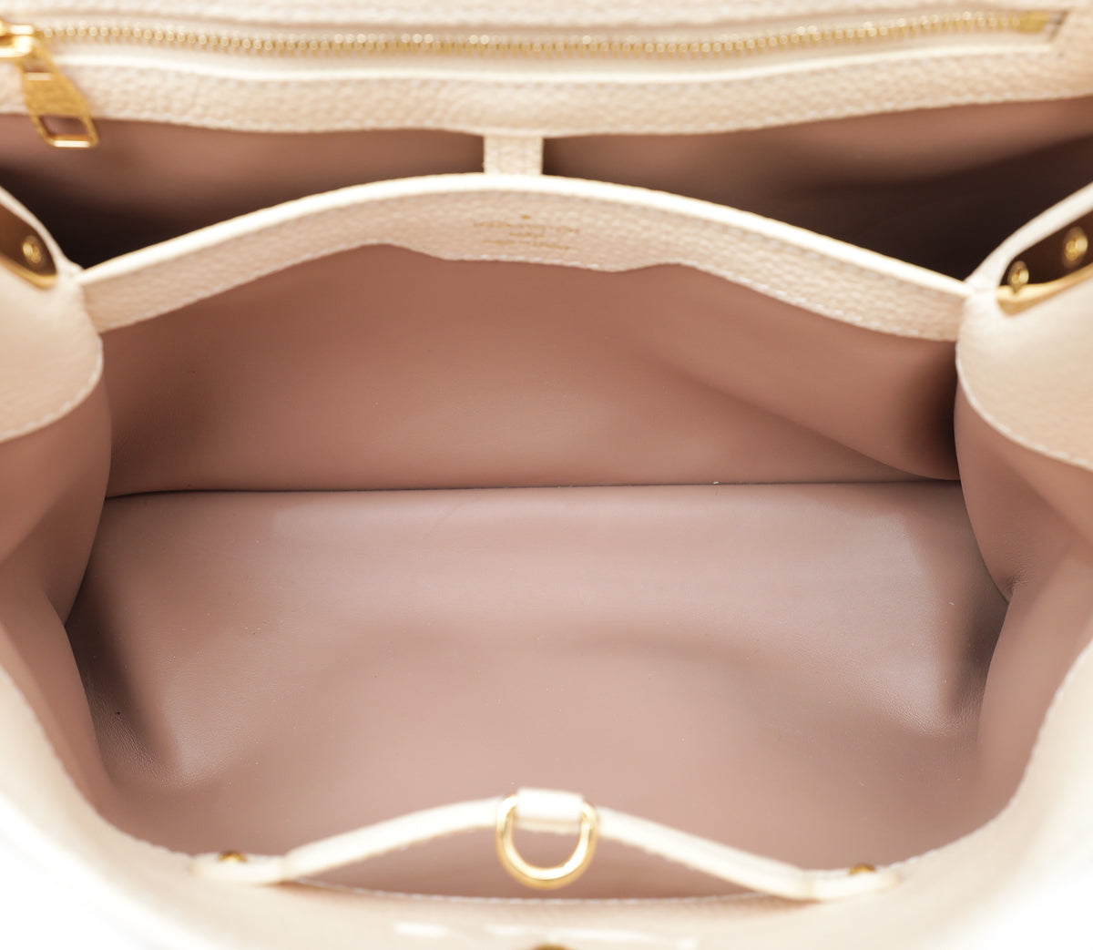 Louis Vuitton Beige Taurillon Gradient MM Bag