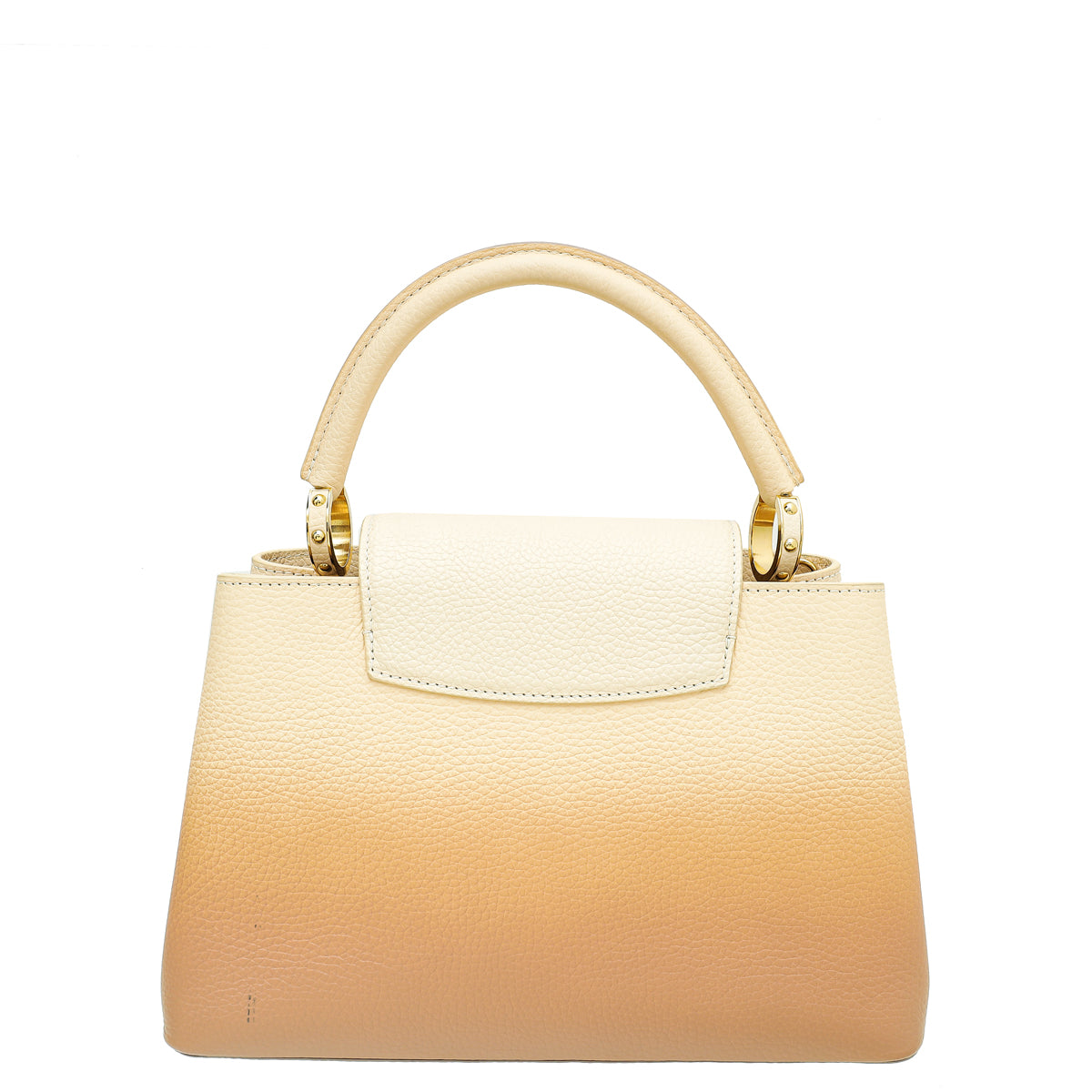 Louis Vuitton Beige Taurillon Capucines Gradient MM Bag