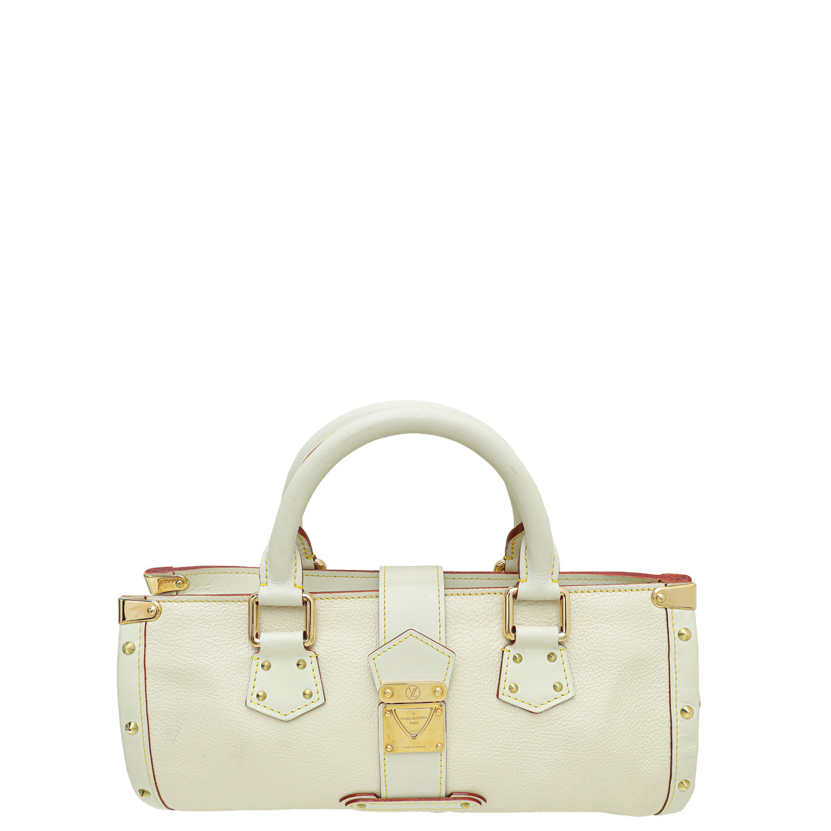 Louis Vuitton White Suhali L'Epanoui PM Bag