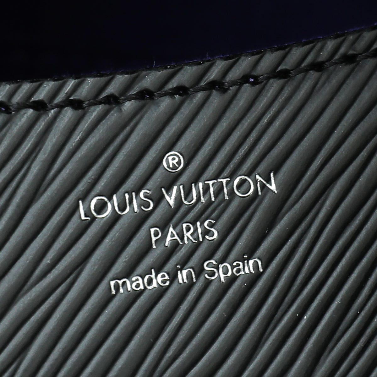 Louis Vuitton Black Buci Bag