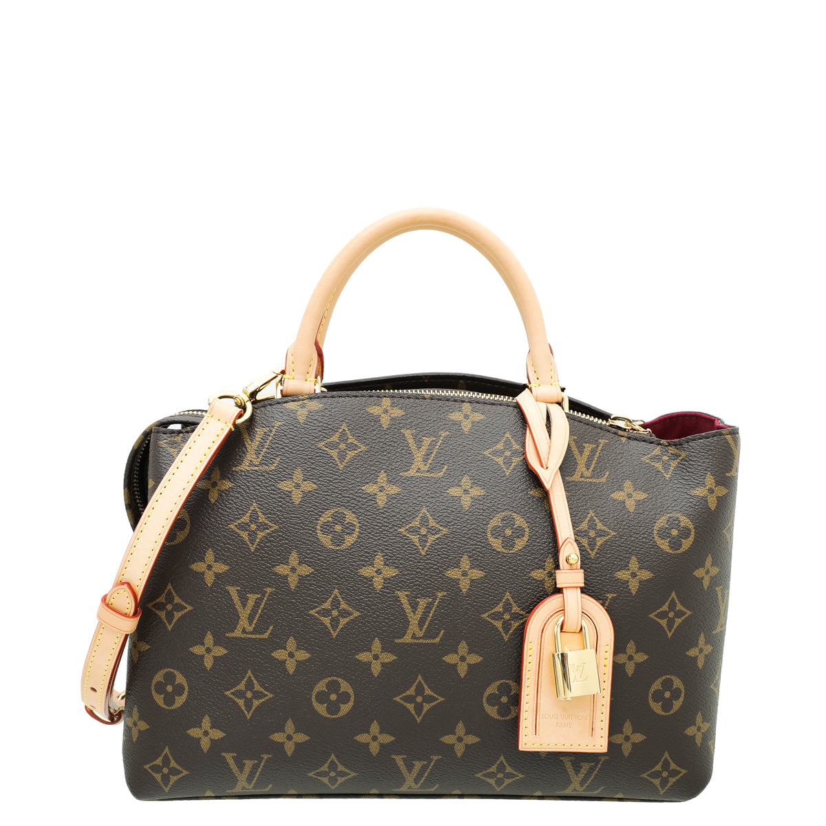 Louis Vuitton Monogram Petit  Palais Tote Bag W/ SHA Initials