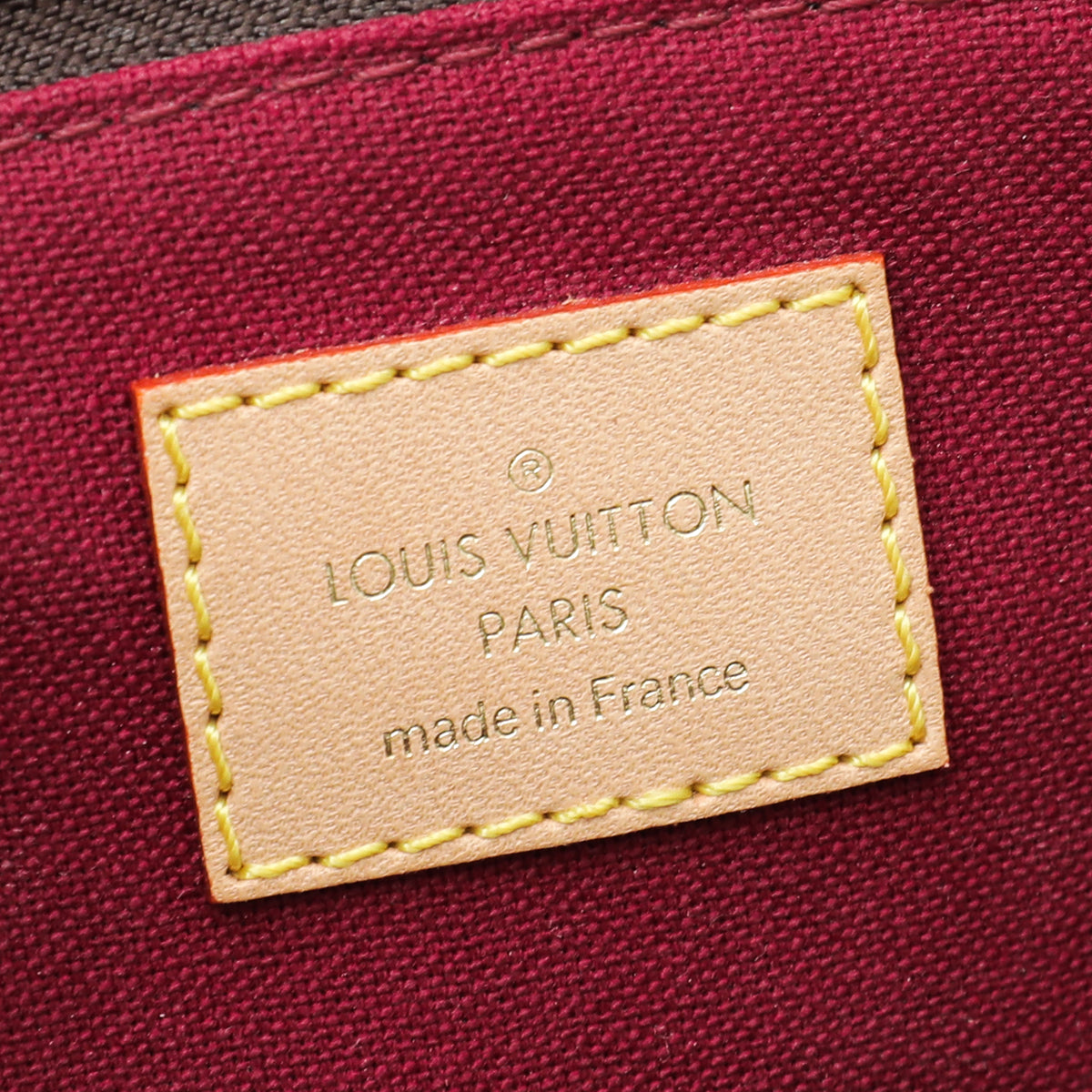 Louis Vuitton Monogram Petit  Palais Tote Bag W/ SHA Initials