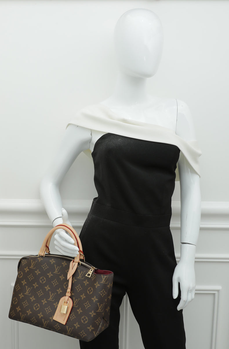 Louis Vuitton Monogram Petit  Palais Tote Bag W/ SHA Initials