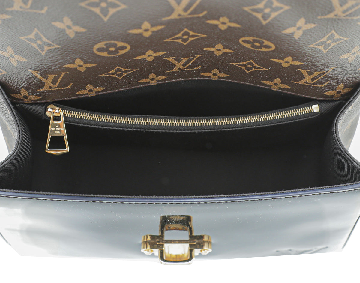 Louis Vuitton Monogram Black Vernis Cherrywood PM Bag