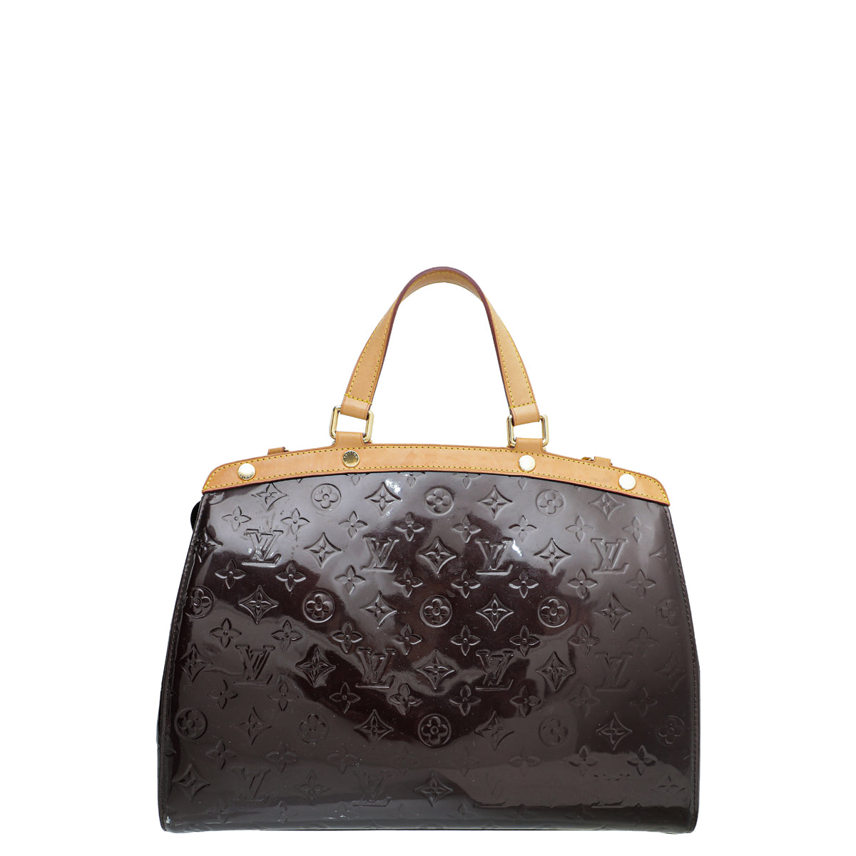 Louis Vuitton Amarante Monogram Vernis Brea GM Bag