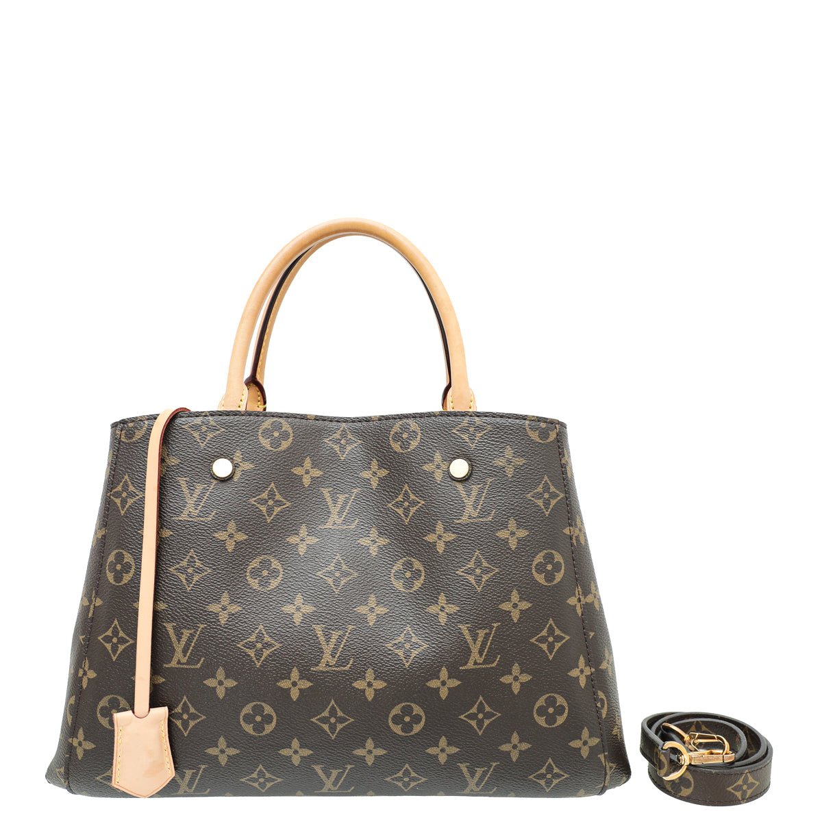 Louis Vuitton Brown Monogram Montaigne MM Bag