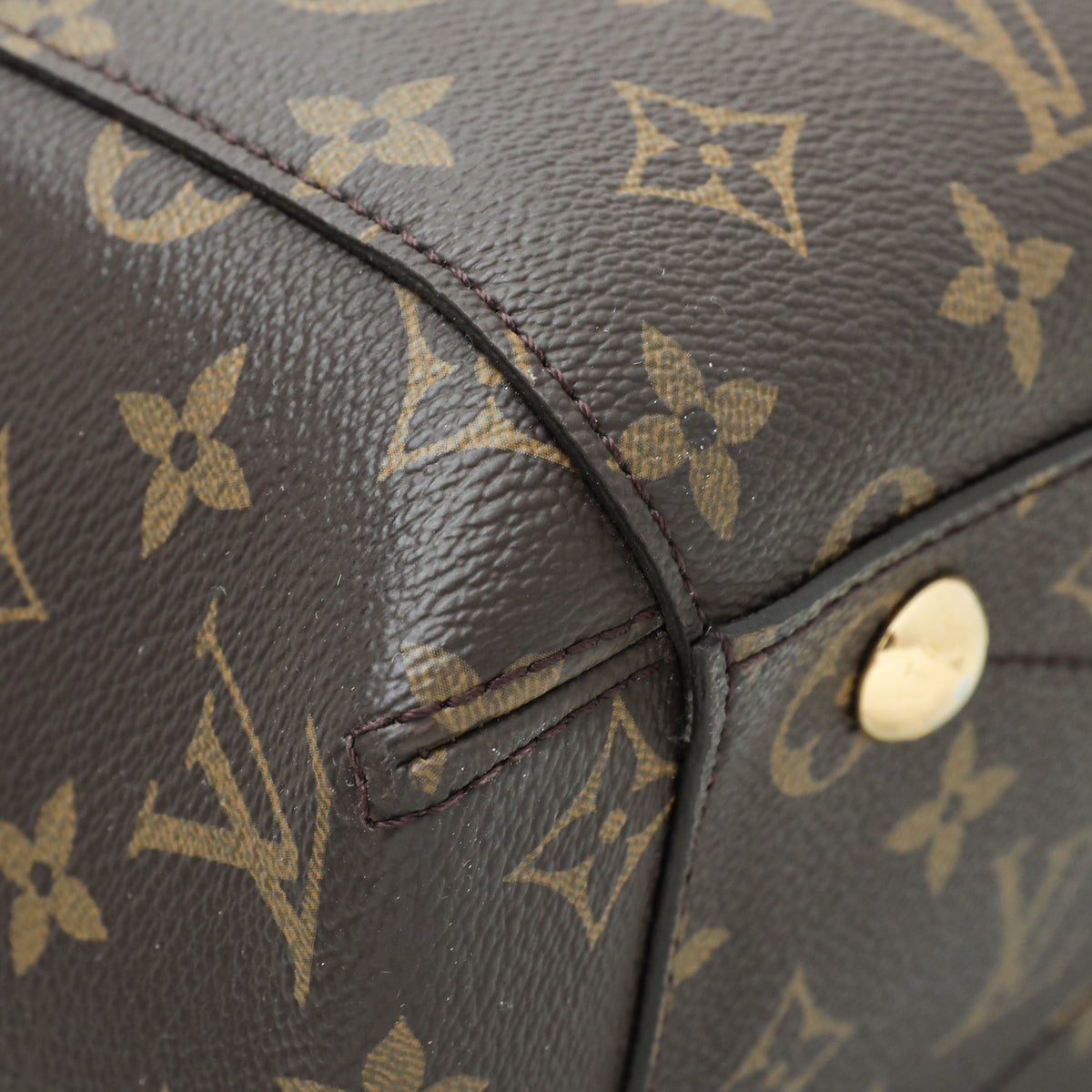 Louis Vuitton Brown Monogram Montaigne MM Bag