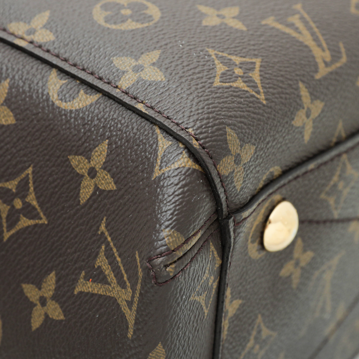 Louis Vuitton Brown Monogram Montaigne MM Bag