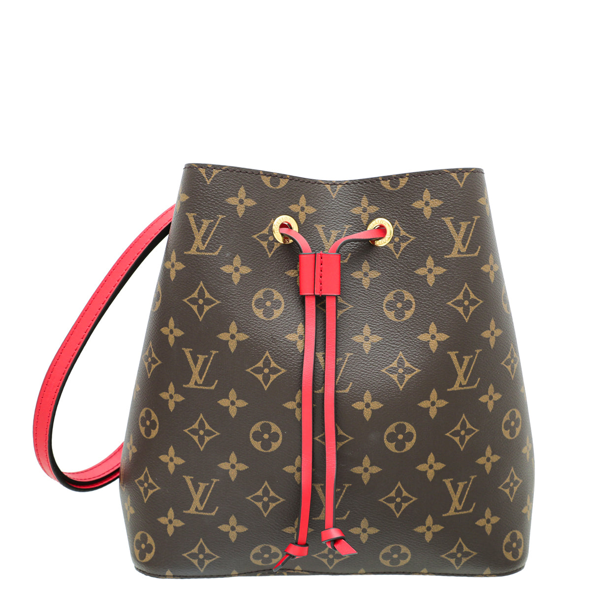 Louis Vuitton Coquelicot Monogram Neonoe MM Bag