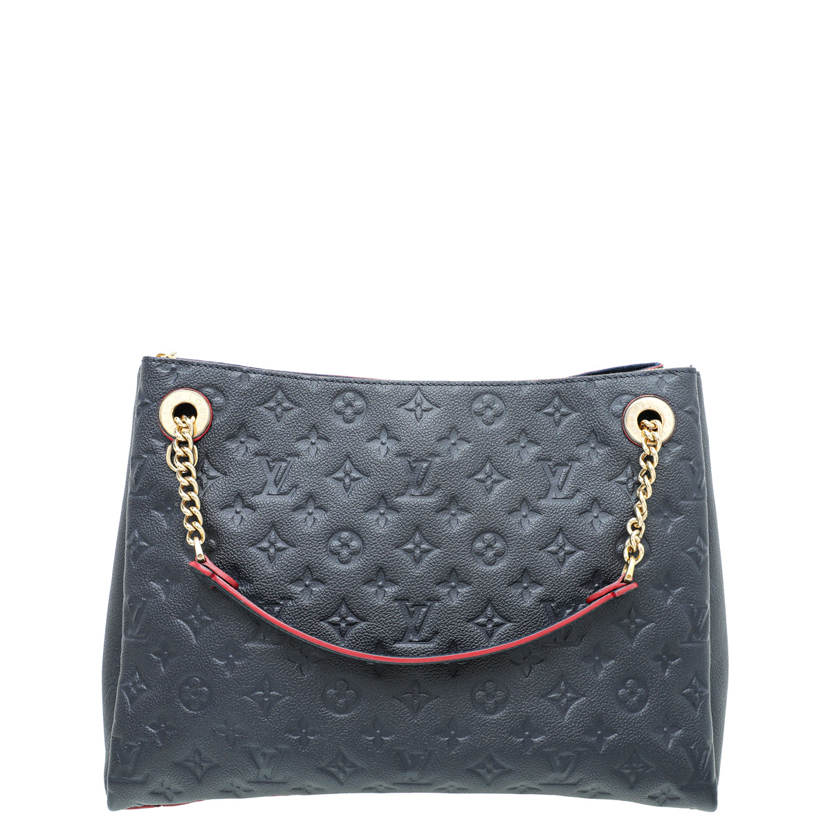 Louis Vuitton Rouge Marine Monogram Empreinte Surene MM Bag