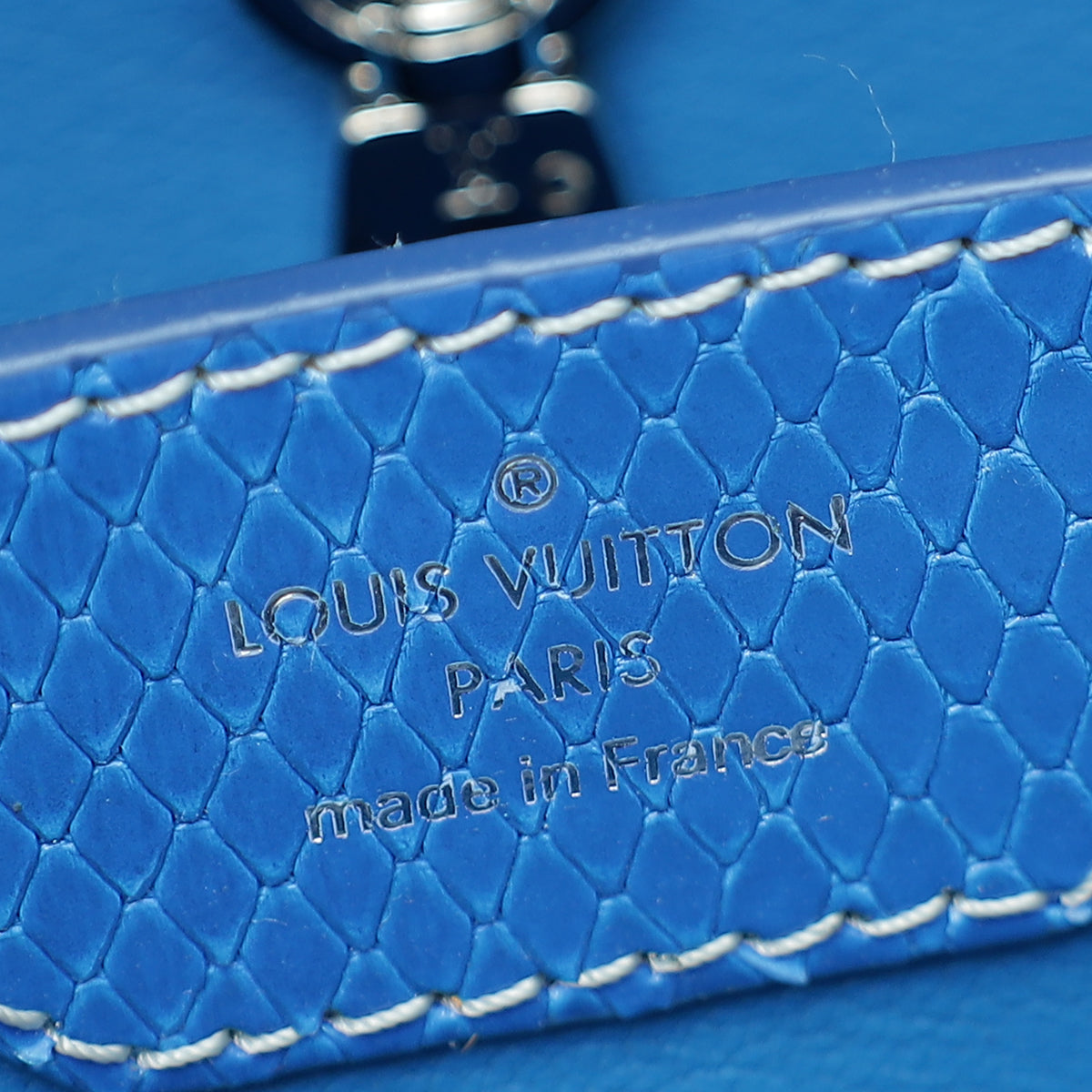 Louis Vuitton Bicolor Python Capucines BB Bag