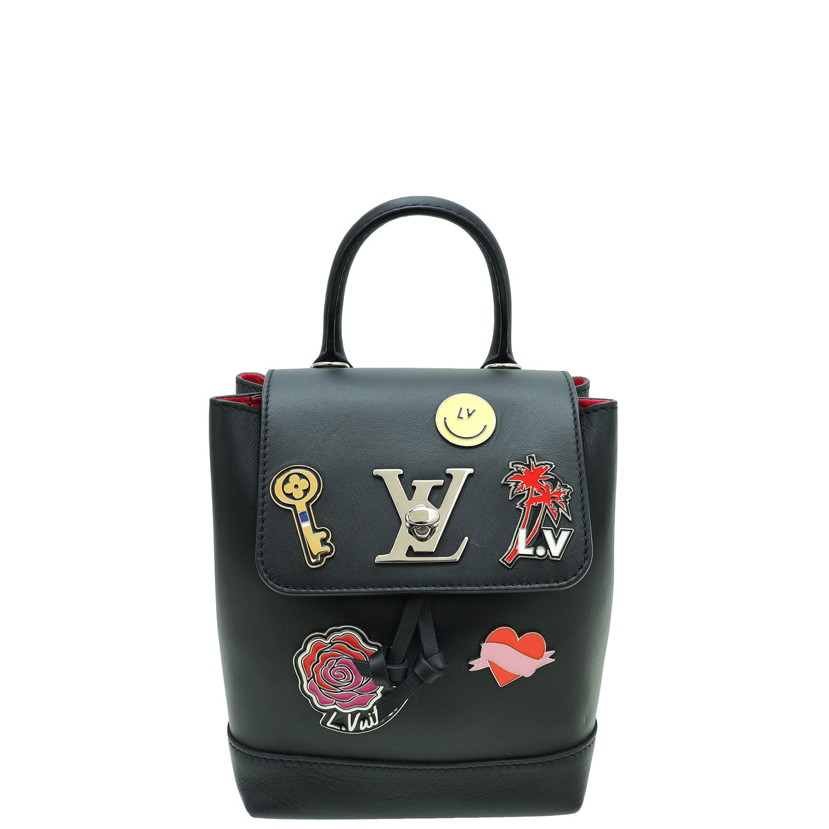 Louis Vuitton Black Pins My Lockme Mini Backpack Bag