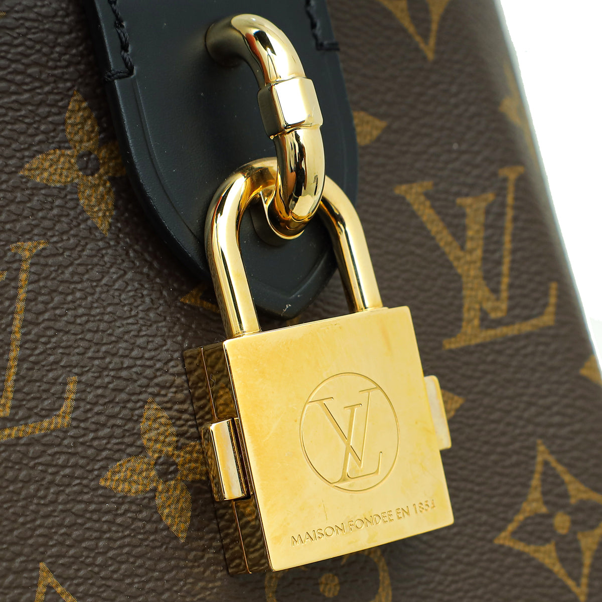 Louis Vuitton Bicolor Monogram Reverse Bento Box Small Bag