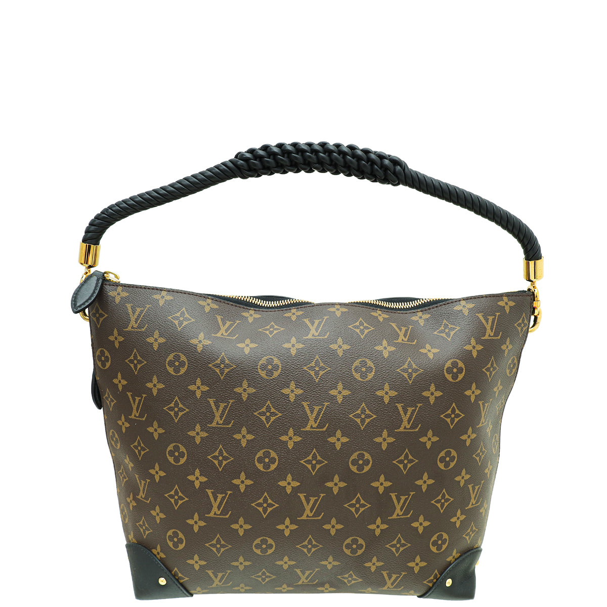 Louis Vuitton Bicolor Reverse Monogram Triangle Softy Bag