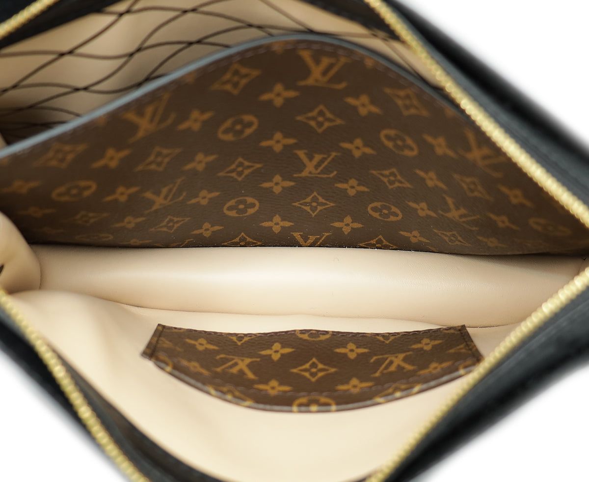 Louis Vuitton Bicolor Monogram Reverse Trunk Clutch Bag