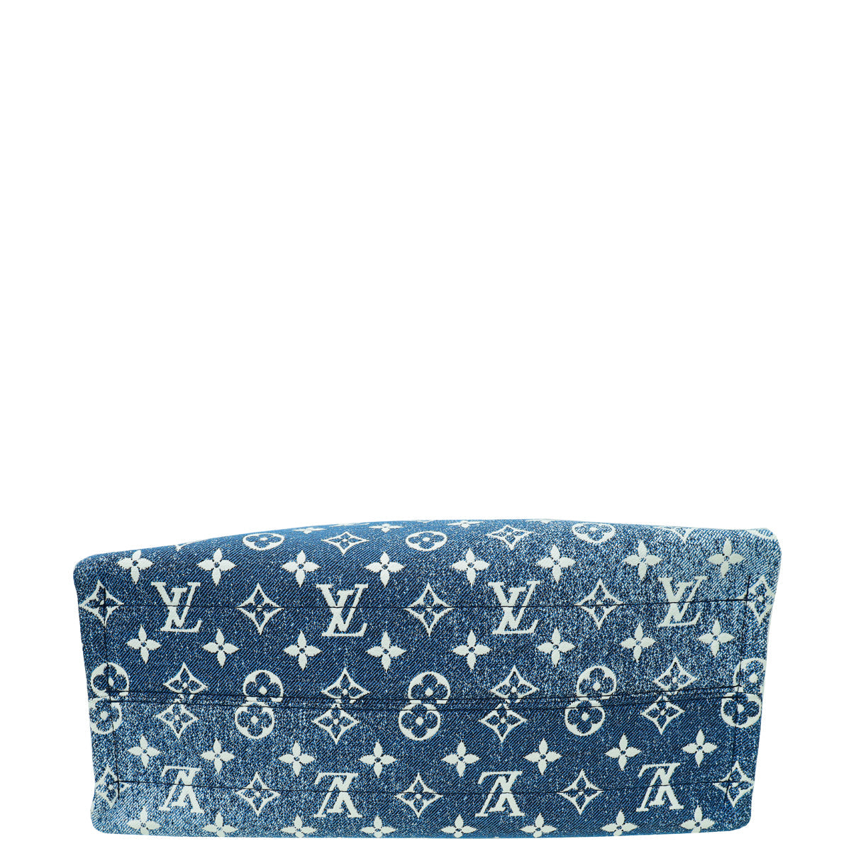 Louis Vuitton Blue Monogram Denim Onthego MM Bag