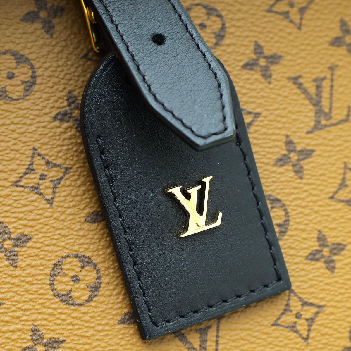 Louis Vuitton Bicolor Monogram Reverse Petite Boite Chapea Bag