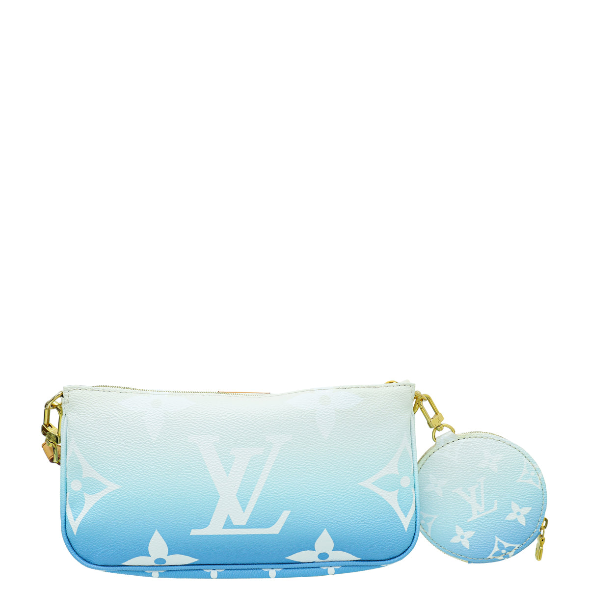 Louis Vuitton Blue Monogram Giant By The Pool Multi Pochette Accessories