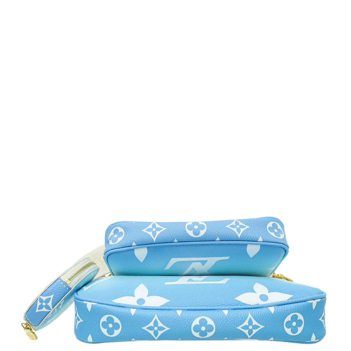 Louis Vuitton Blue Monogram Giant By The Pool Multi Pochette Accessories