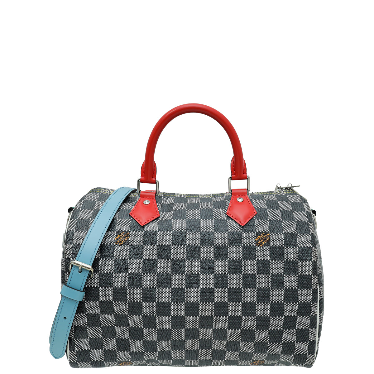 Louis Vuitton Damier Multicolor Speedy Bandouliere 30 Bag