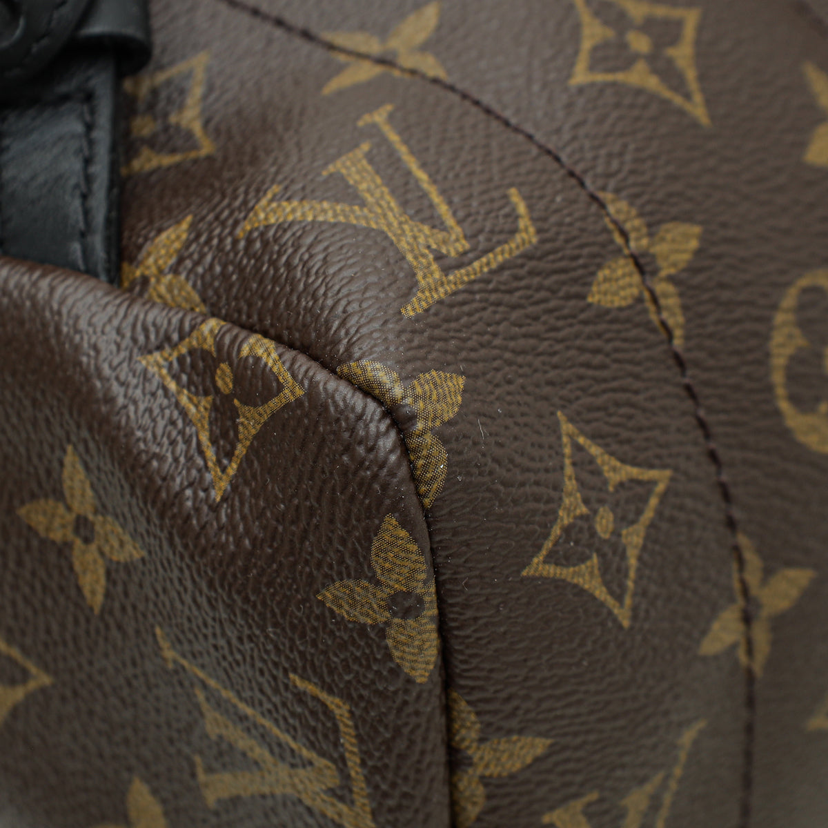 Louis Vuitton Monogram Black Palm Spring MM Bag