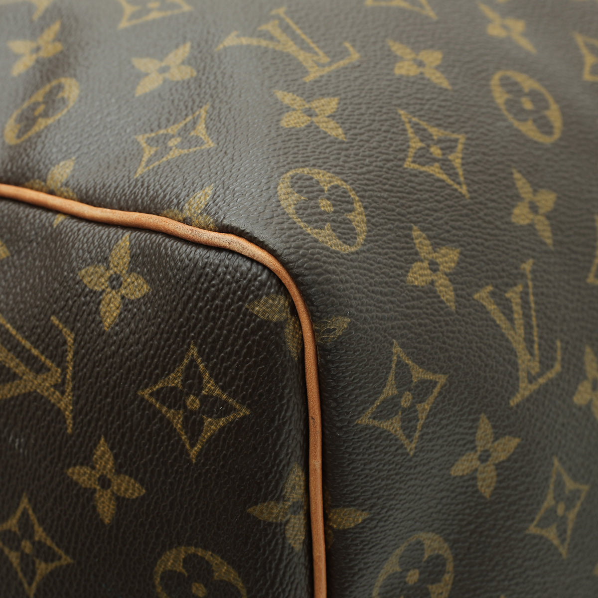 Louis Vuitton Brown Monogram Keepall 50 Bag