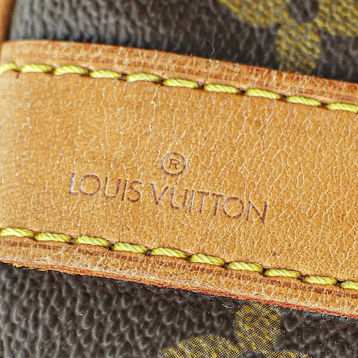 Louis Vuitton Brown Monogram Keepall Bandouliere 50 Bag