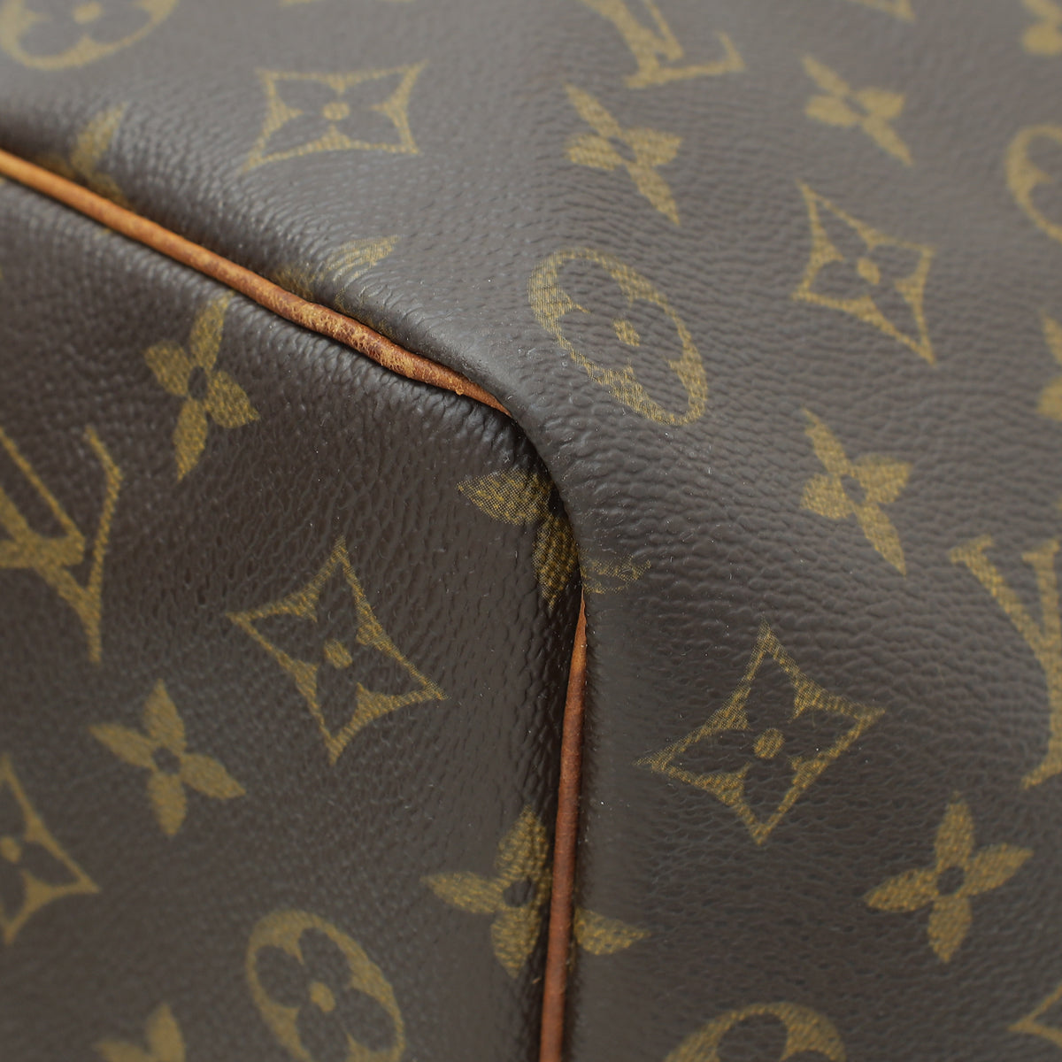 Louis Vuitton Brown Monogram Keepall 50 Bag