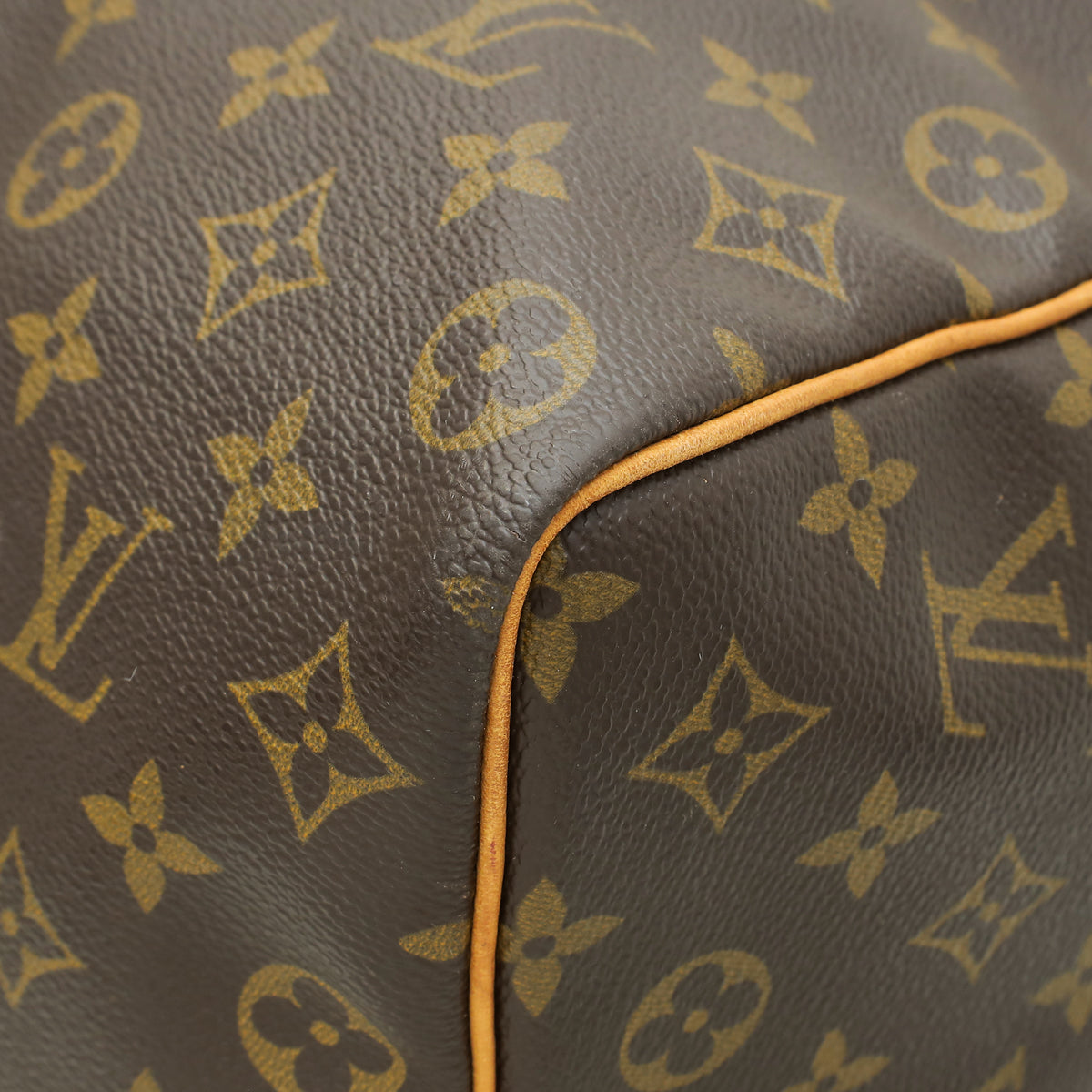 Louis Vuitton Brown Monogram Keepall 50 Bag