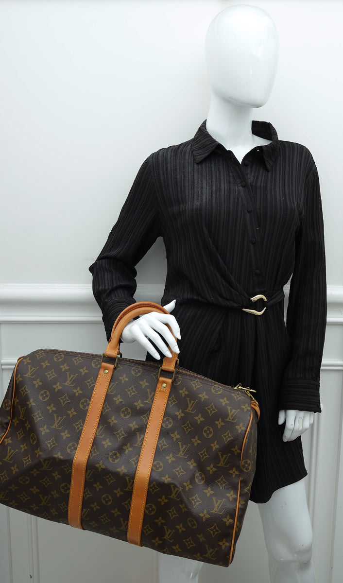 Louis Vuitton Monogram Keepall 45 Bag