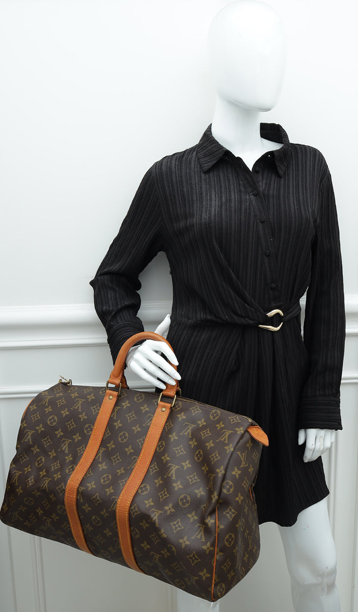 Louis Vuitton Monogram Keepall 45 Bag