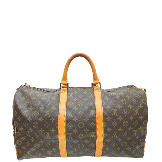 Louis Vuitton Monogram Keepall 50 Bag